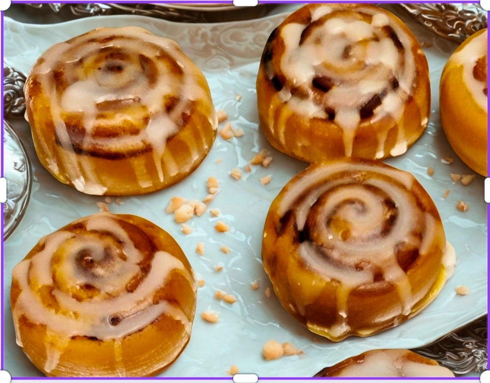 4pc. Cinnamon roll Wax melt set