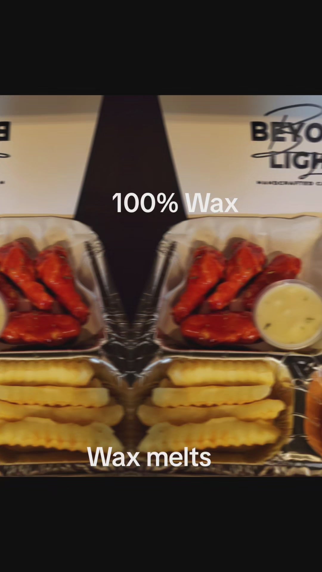 Hot wing platter