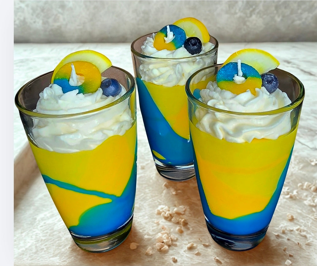 Lemon berry shake candle